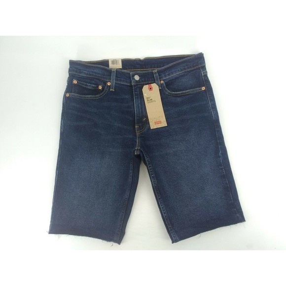 LEVI'S 511 SLIM CUT OFF SHORTS DENIM MENS SIZE 42 ZIP FLY NEW WITH TAGS
